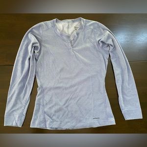 Patagonia Capilene Two Button Long Sleeve Tee